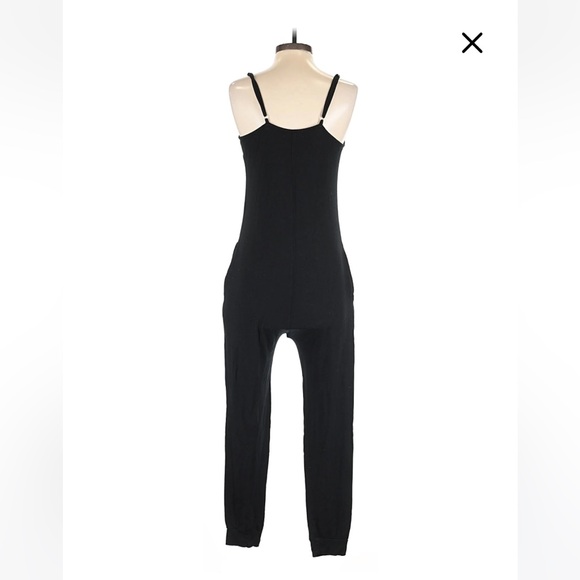 Colsie Black Button-Front Jumpsuit - Picture 6 of 6